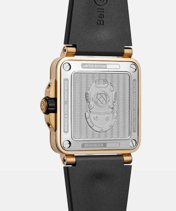 BR 03A Bronze Black Diver Automatic 42MM Watch