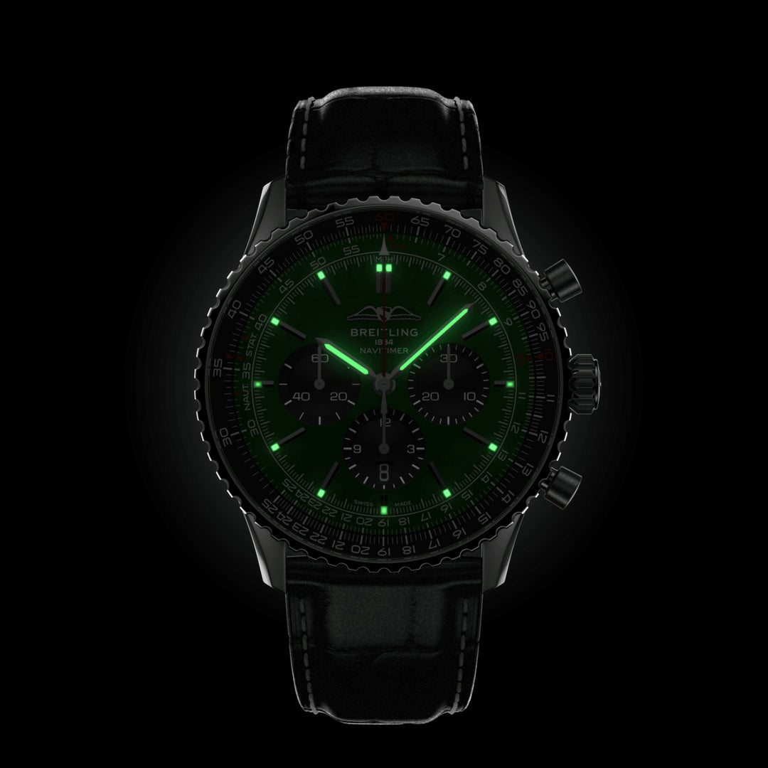 Navitimer B01 Green Automatic Chronograph 46MM Watch