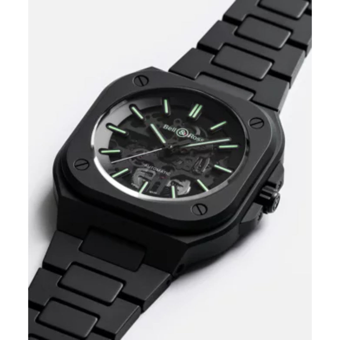 BR 05 Skeleton Black Lum Ceramic Automatic 41MM Watch