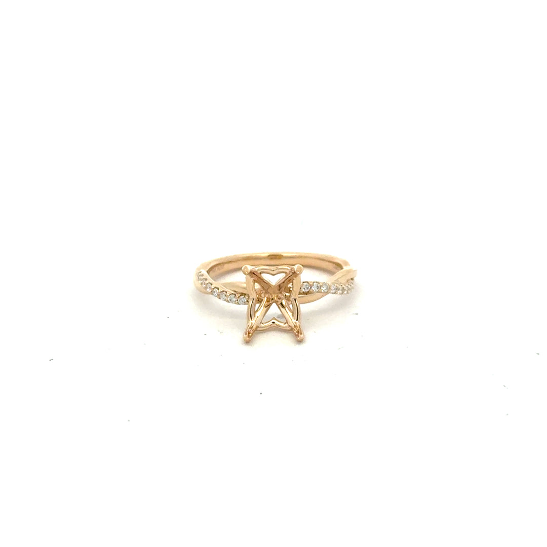 Diamond Semi-Mount Ring