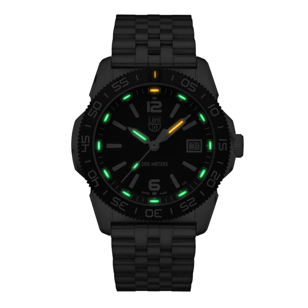 Pacific Diver Ripple Black Quartz 39MM Watch