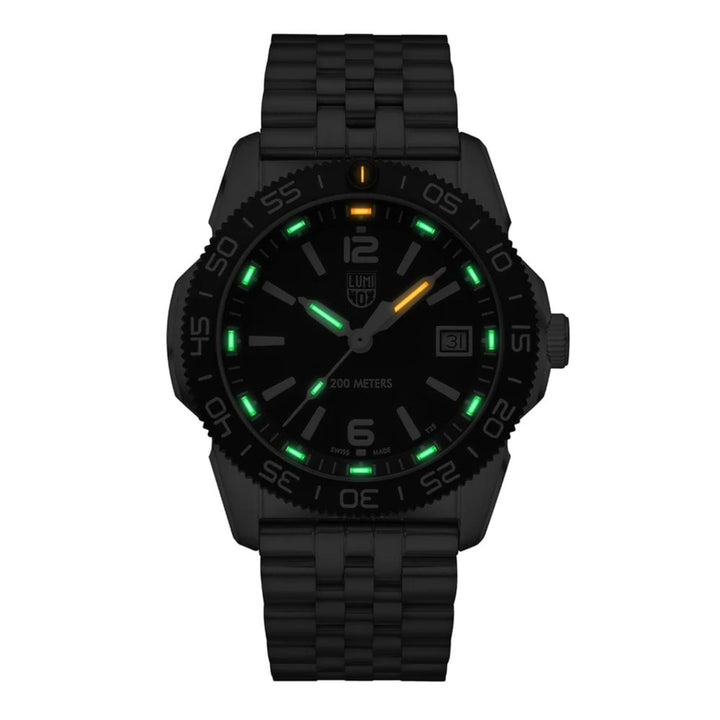 Pacific Diver Ripple Black Quartz 39MM Watch