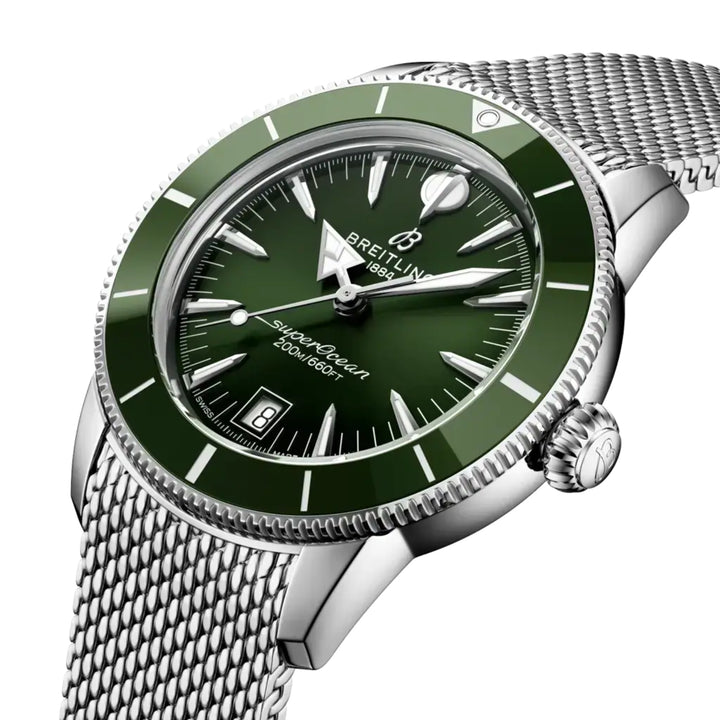 Superocean Heritage Green Automatic Date 40MM Watch