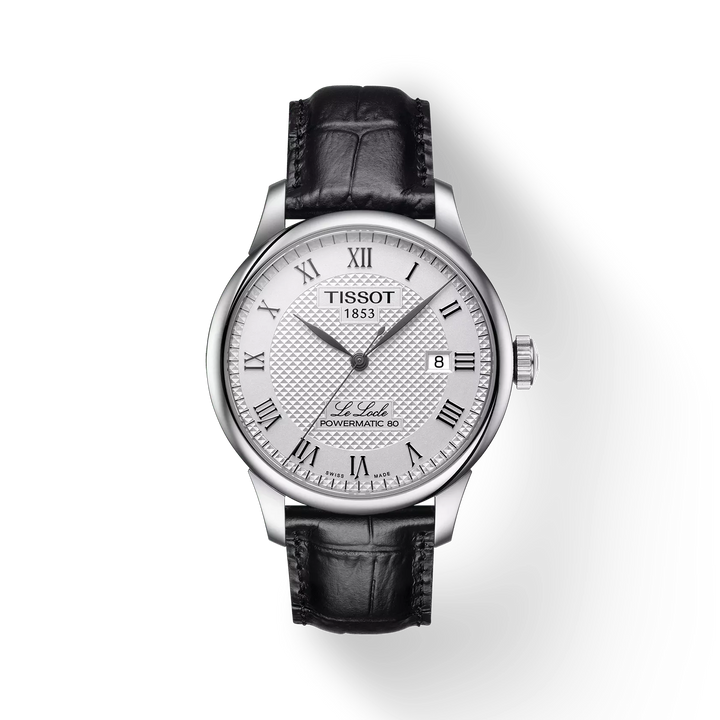 Le Locle Silver Automatic 39MM Watch