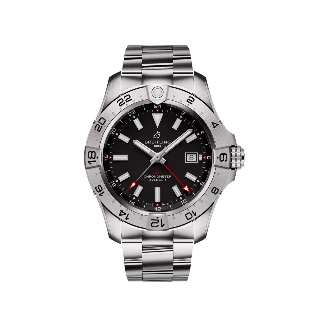 Avenger GMT 32 Black Automatic 44MM Watch