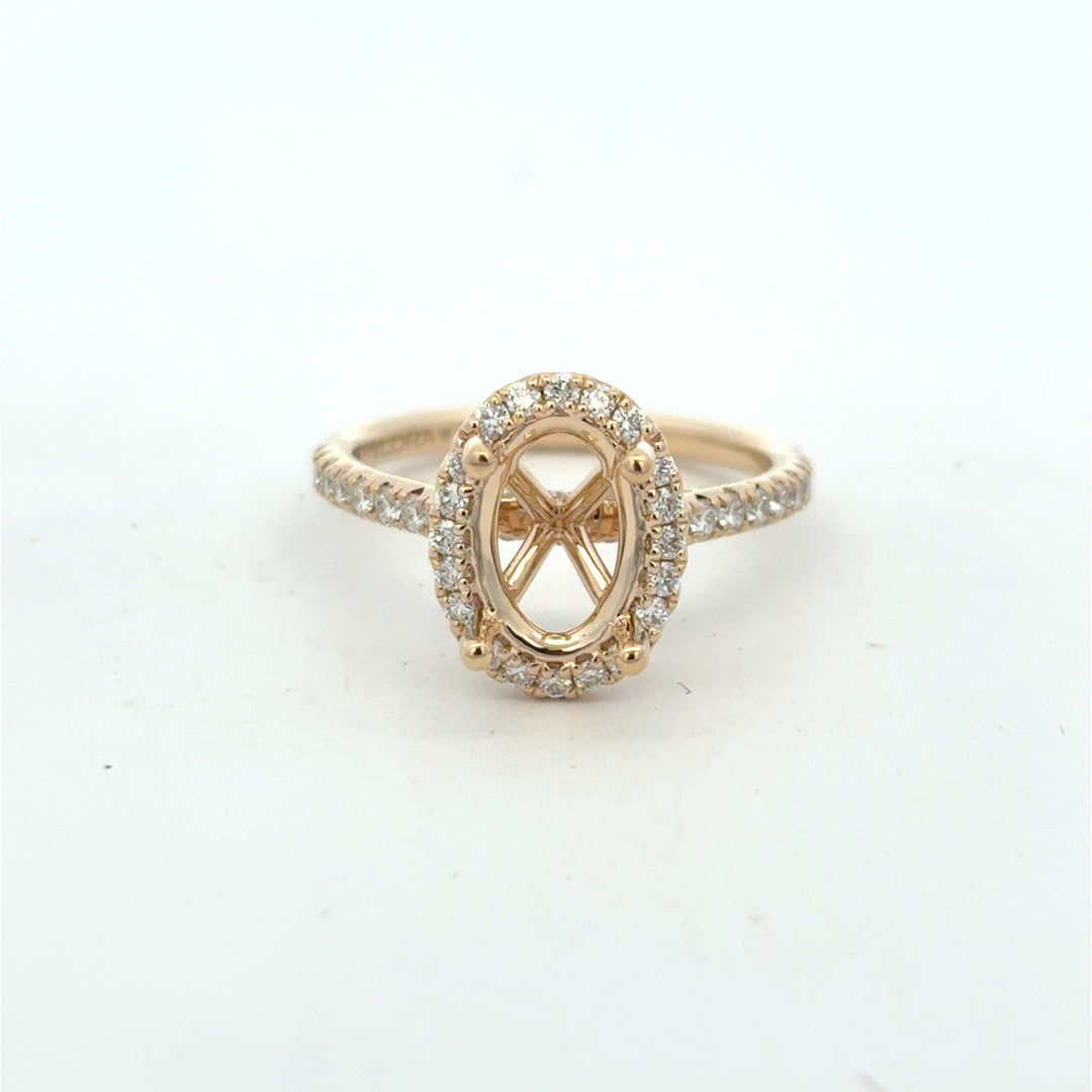 Diamond Semi-Mount Ring
