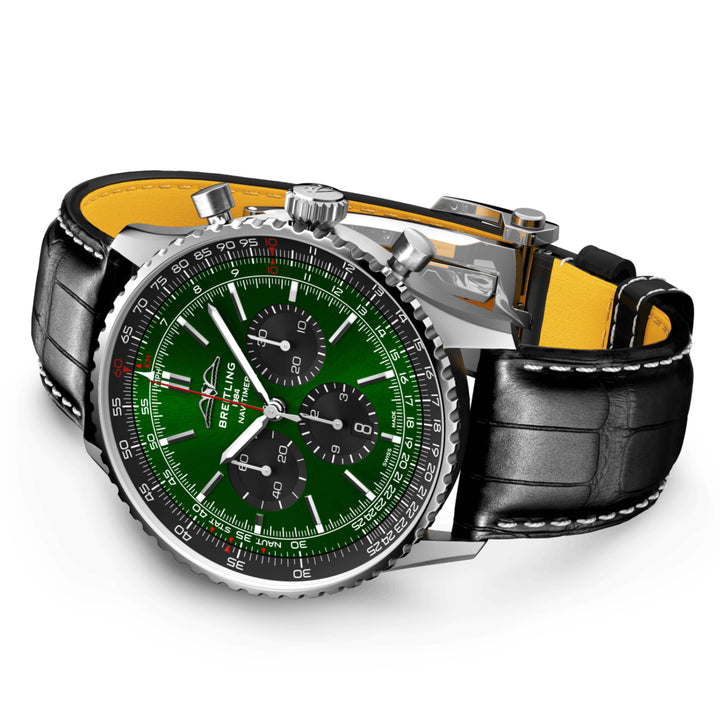 Navitimer B01 Green Automatic Chronograph 46MM Watch