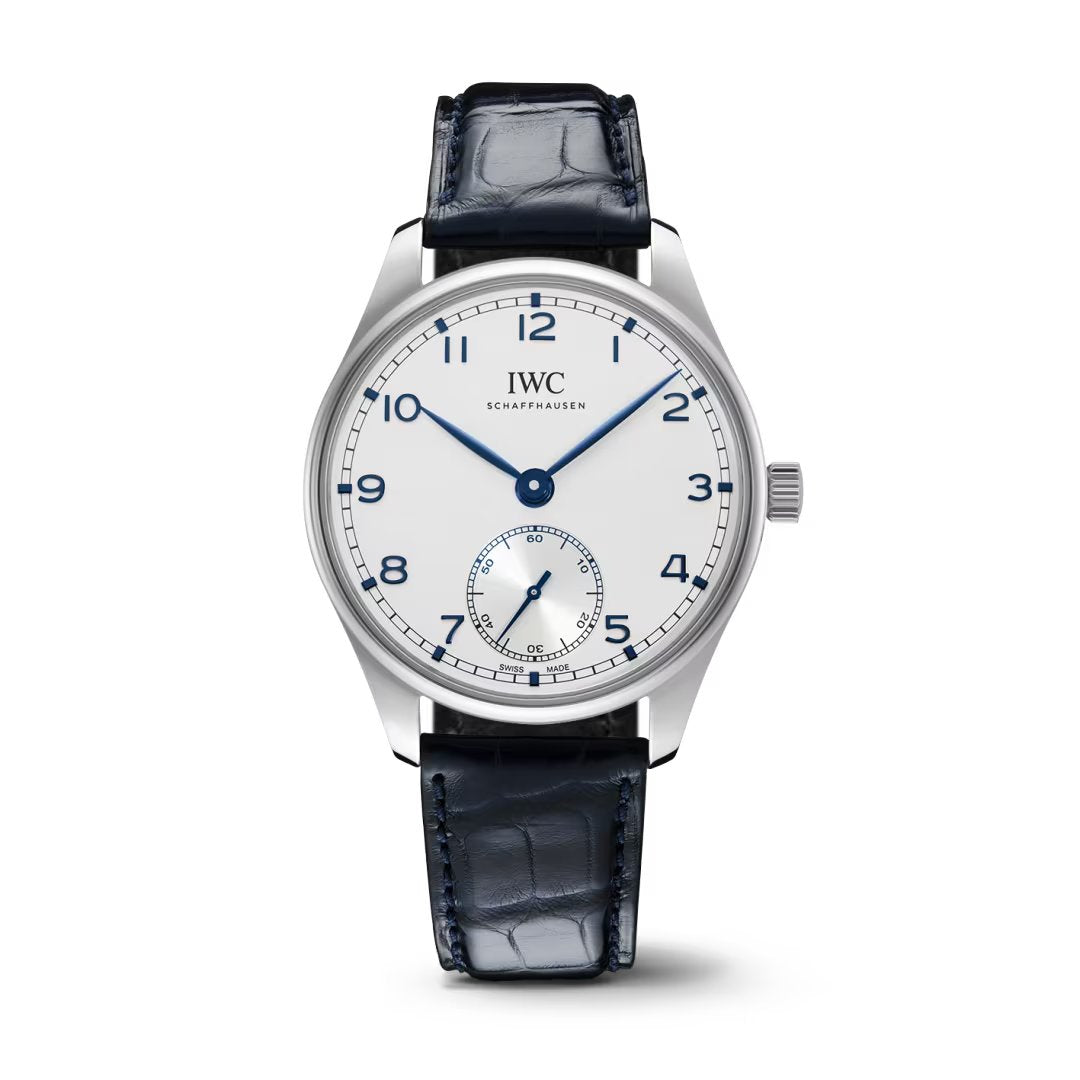 Portugieser Silver & Blue Automatic 40MM Watch