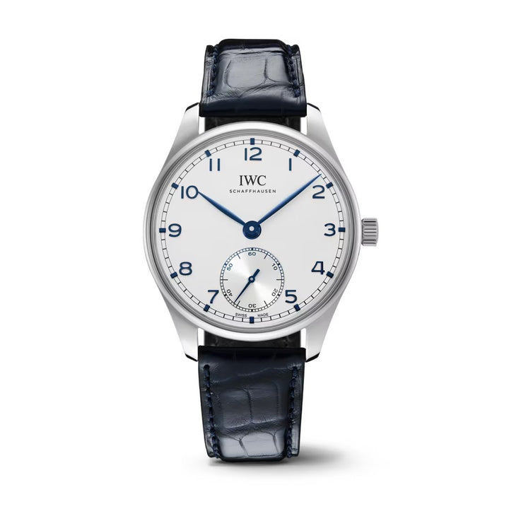 Portugieser Silver & Blue Automatic 40MM Watch
