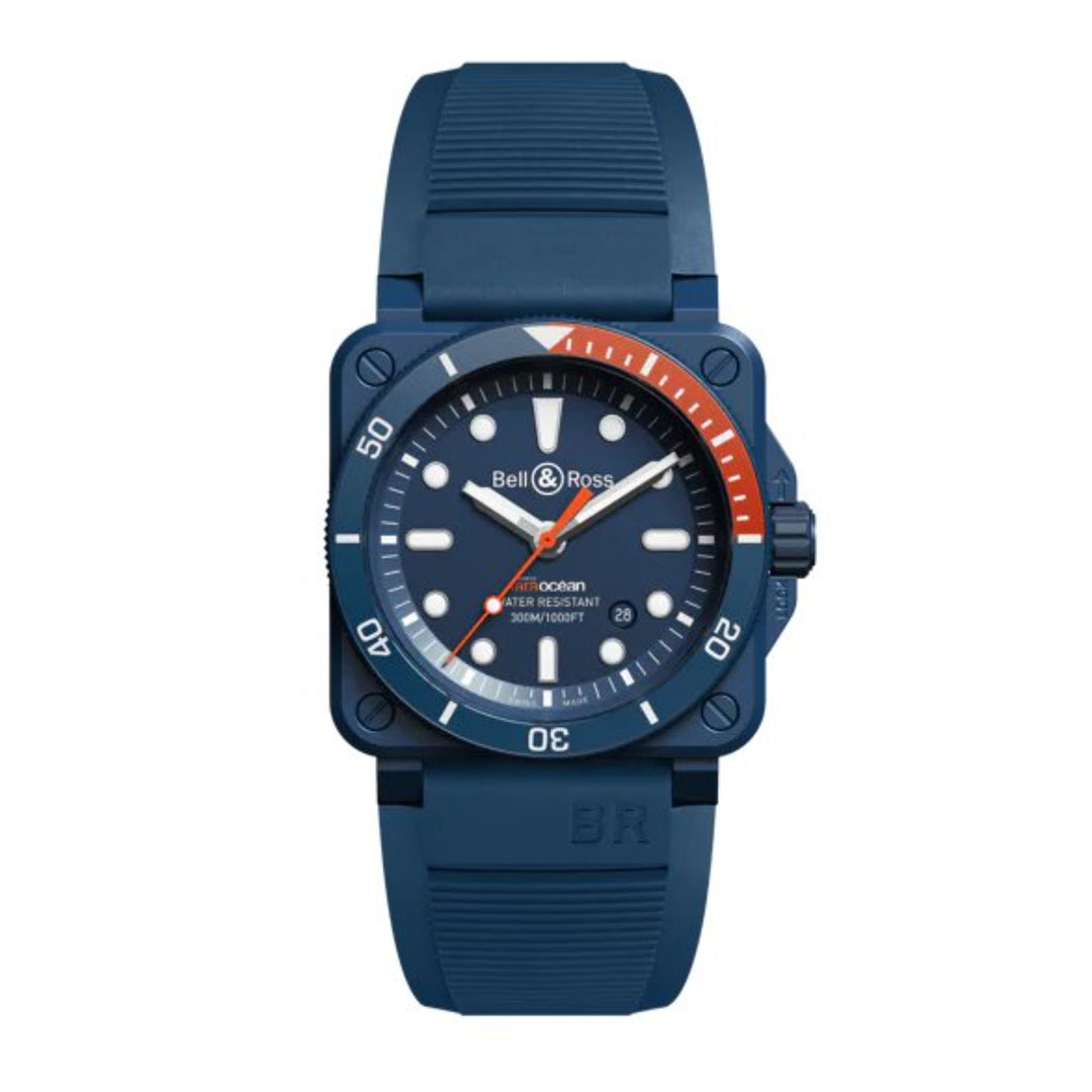 BR 03-92 Diver Tara Blue Automatic 42MM Watch