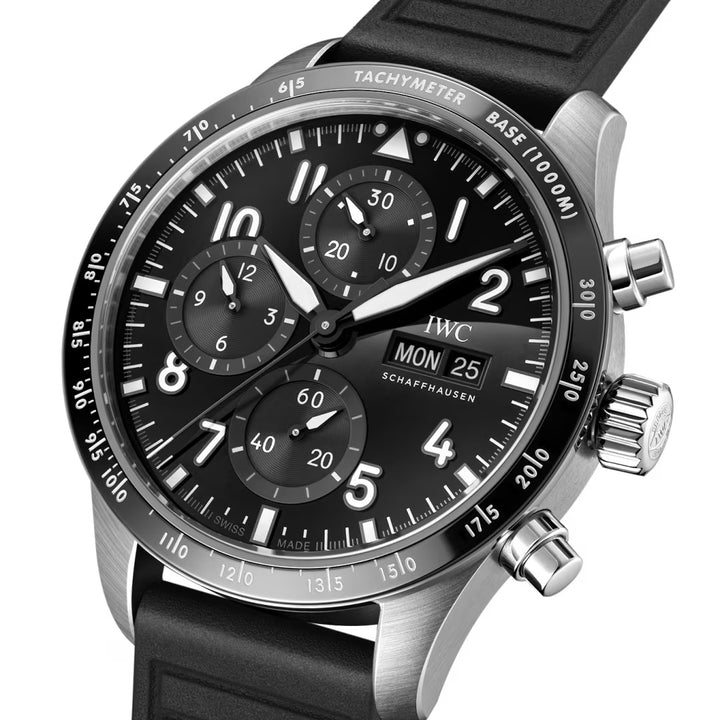 Pilot's Performace AMG Black Automatic Chronograph 41MM Watch