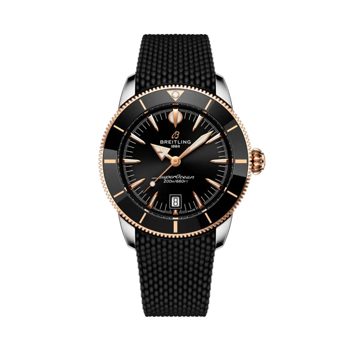 Superocean Heritage Black Automatic Date 42MM Watch