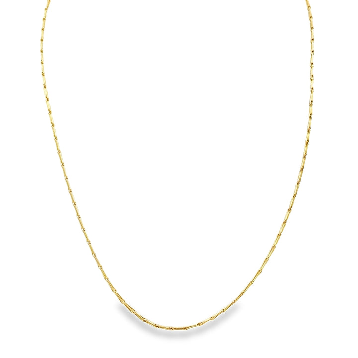 14K Yellow Gold 24" Granada Link Chain