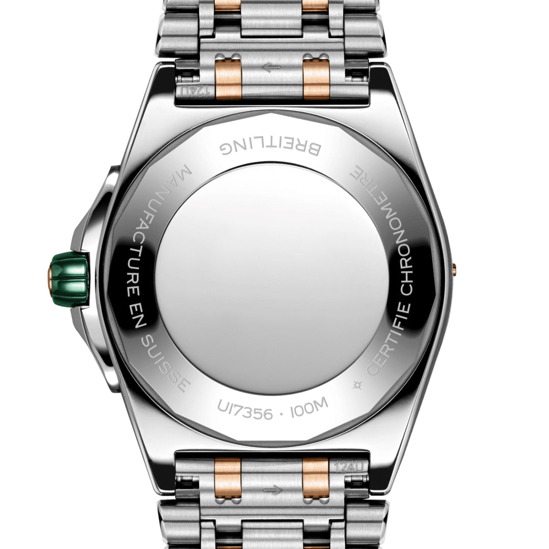 Super Chronomat Two-Tone Green Automatic 38MM Watch