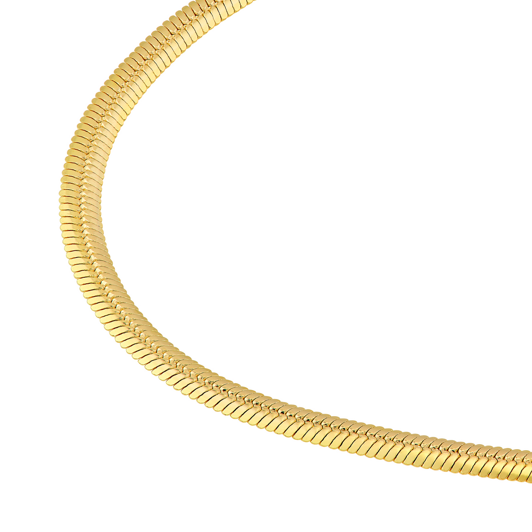 14K Yellow Gold Snake Chain Bracelet