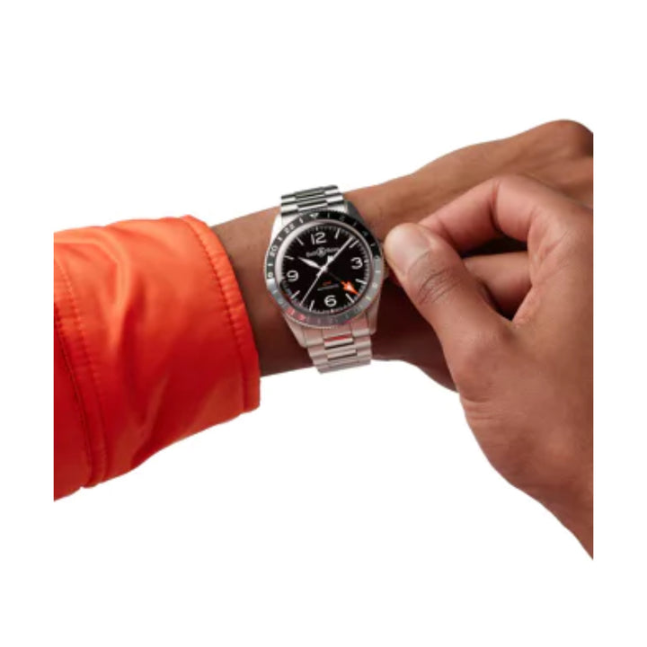 BR V2-93 GMT Black Automatic 41MM Watch