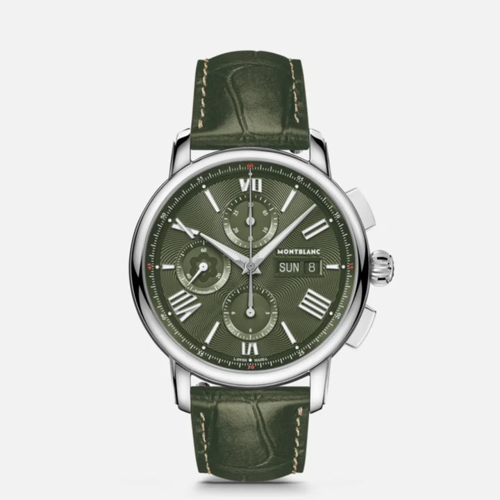 Star Legacy Green Automatic Chronograph 42MM Watch