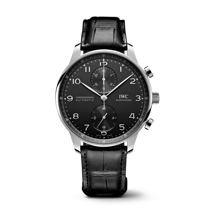 Portugieser Black Automatic Chronograph 41MM Watch