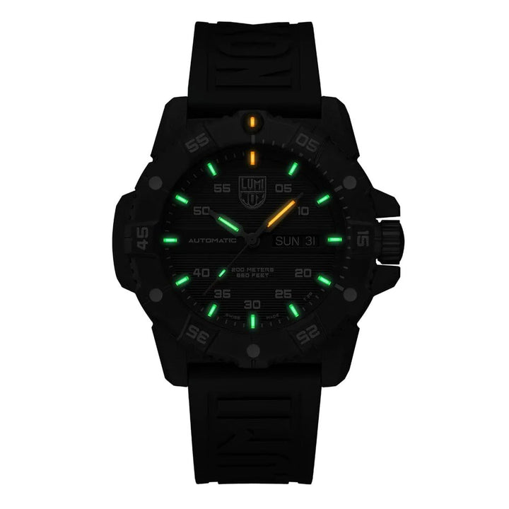 Master Carbon SEAL Black Green Automatic 45MM Watch