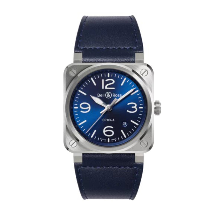 BR 03 Blue Steel Automatic 41MM Watch