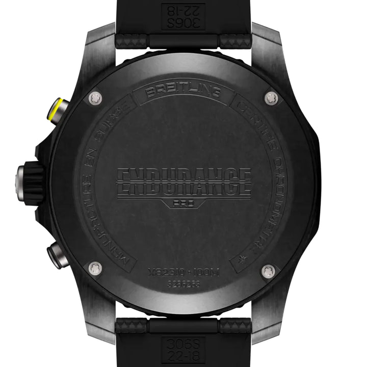 Endurance Pro Black Quartz Chronograph 44MM Watch