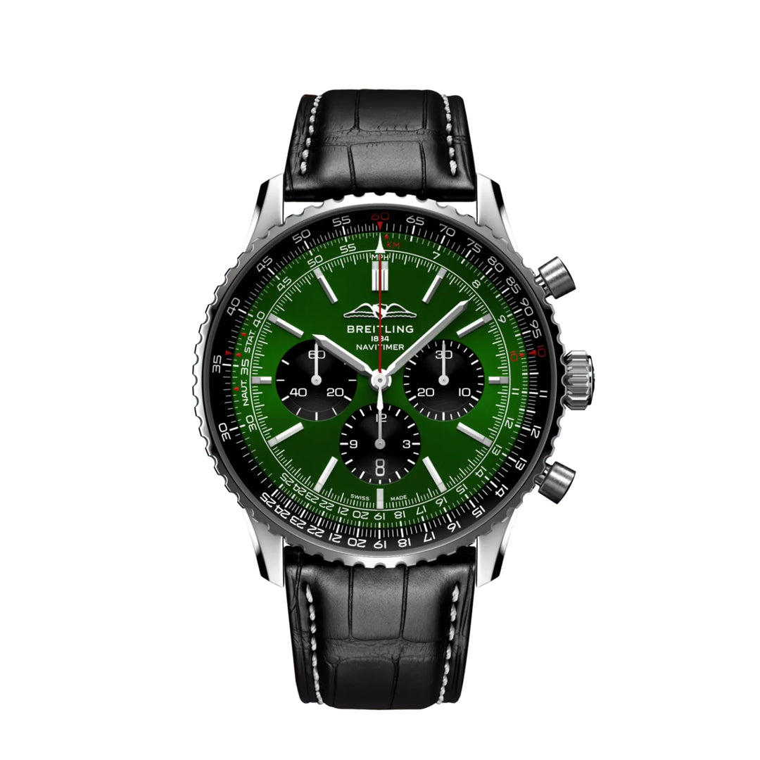 Navitimer B01 Green Automatic Chronograph 46MM Watch