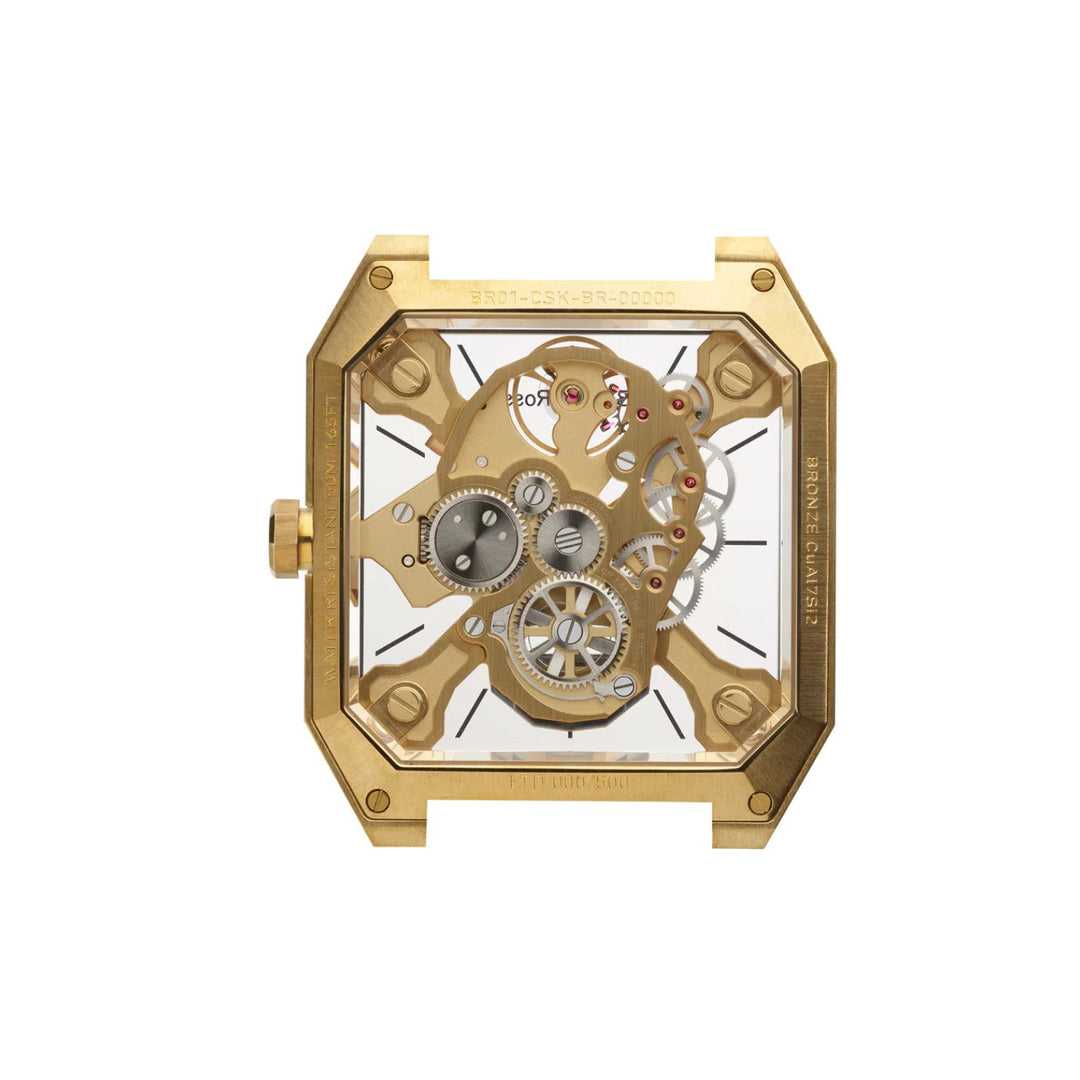 BR 01 Cyber Skull Bronze Mechanic 45MM Watch