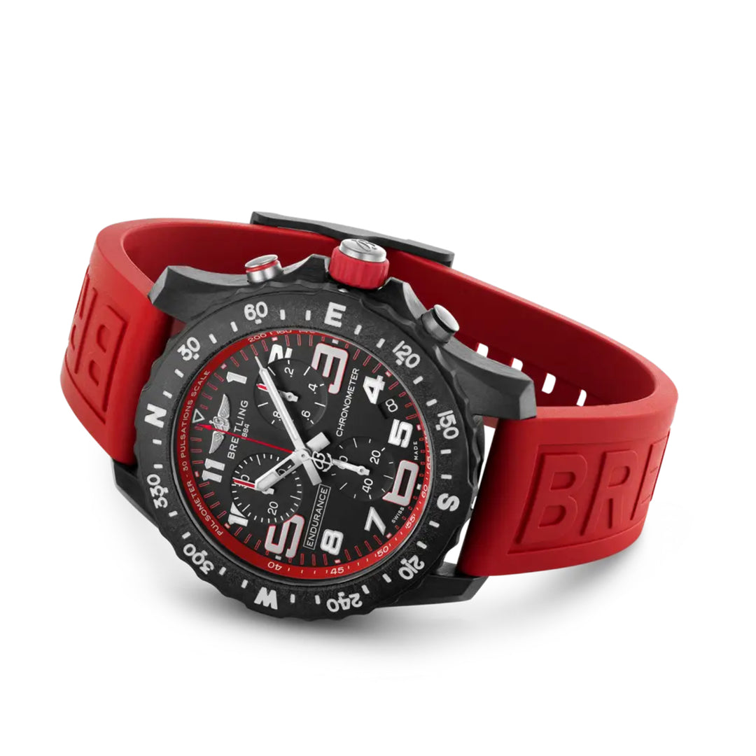 Endurance Pro Red Quartz Chronograph 44MM Watch