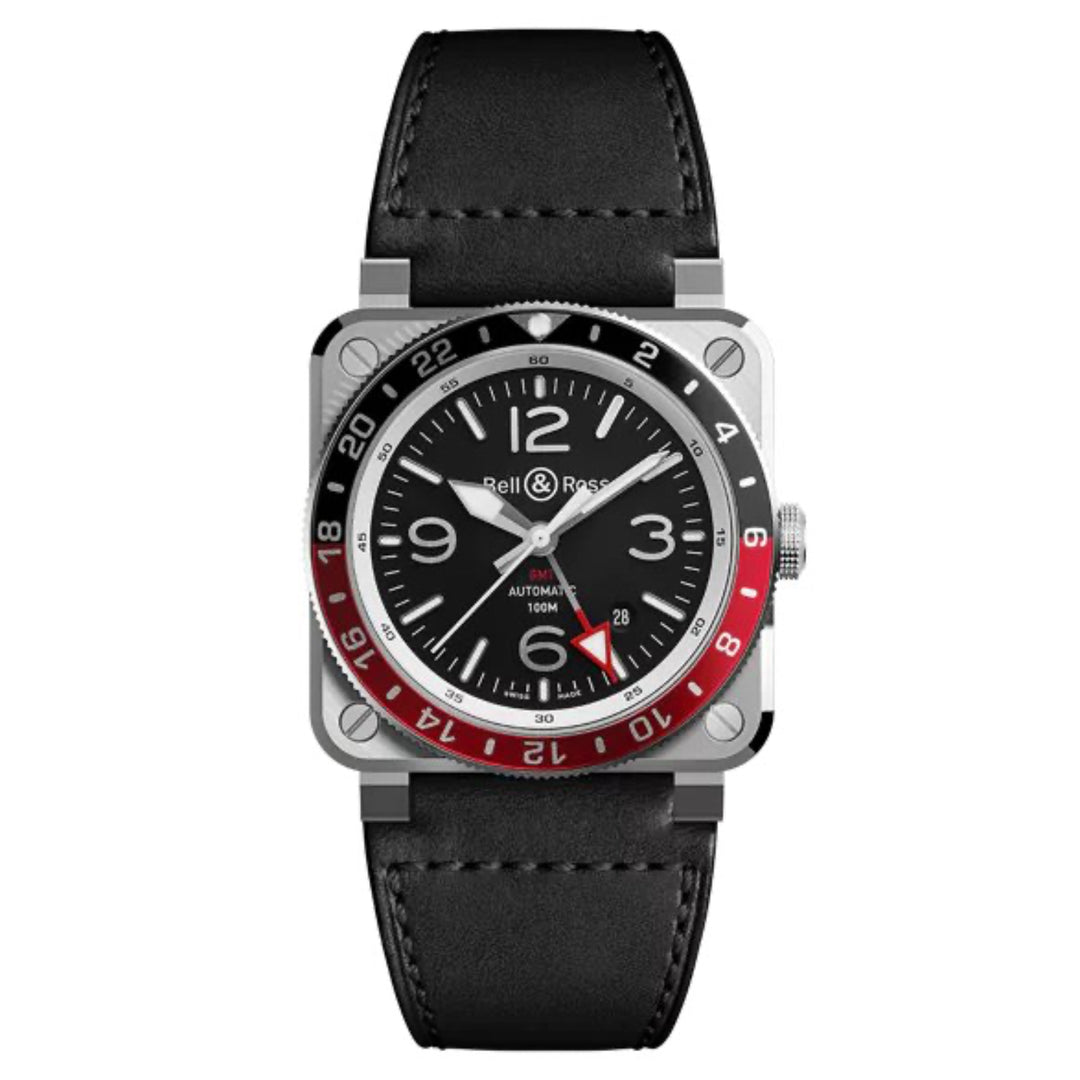 BR 03-93 GMT Black Automatic 42MM Watch