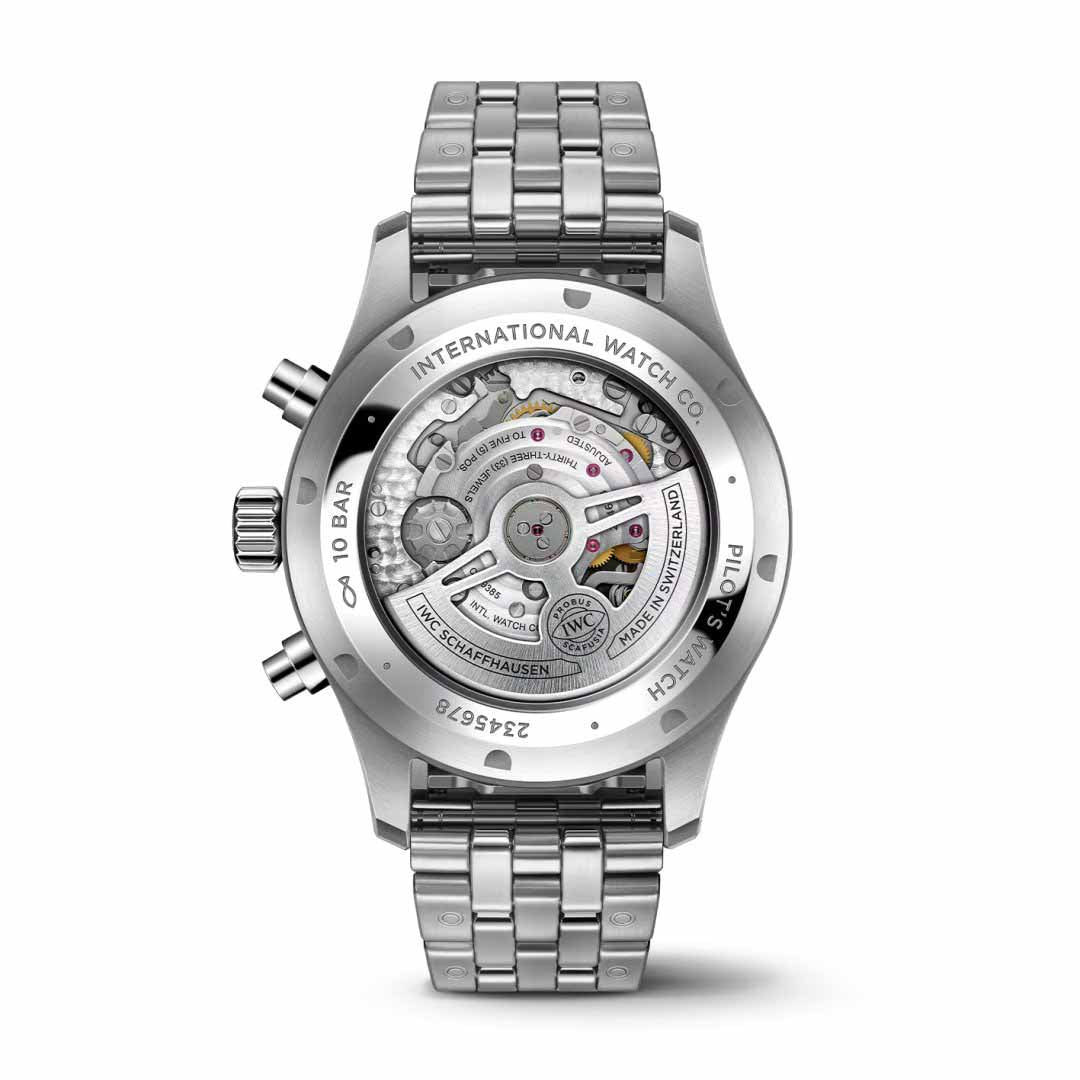 Pilot's Black Automatic Chronograph 43MM Watch