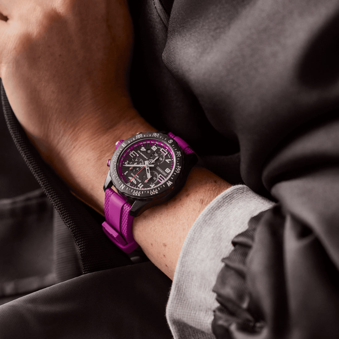 Endurance Pro Purple Quartz Chronograph 38MM Watch