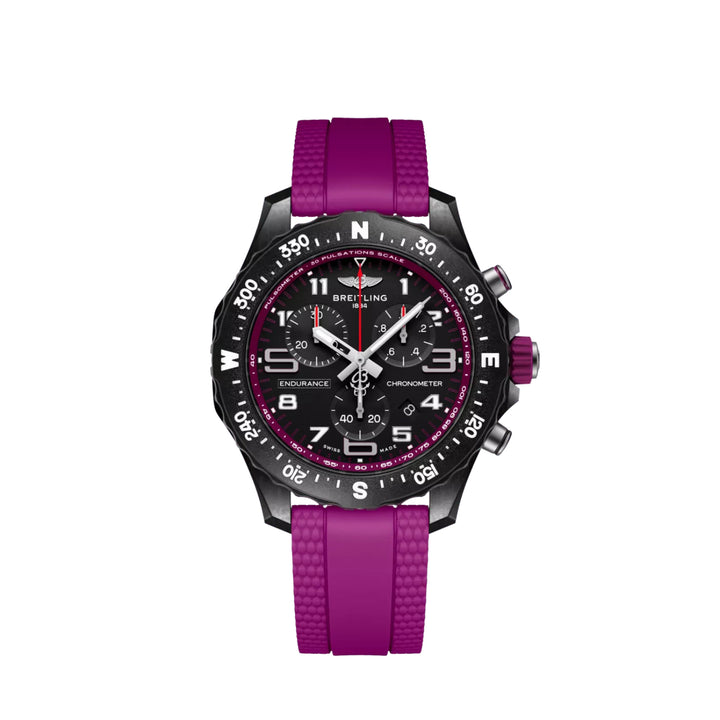 Endurance Pro Purple Quartz Chronograph 38MM Watch