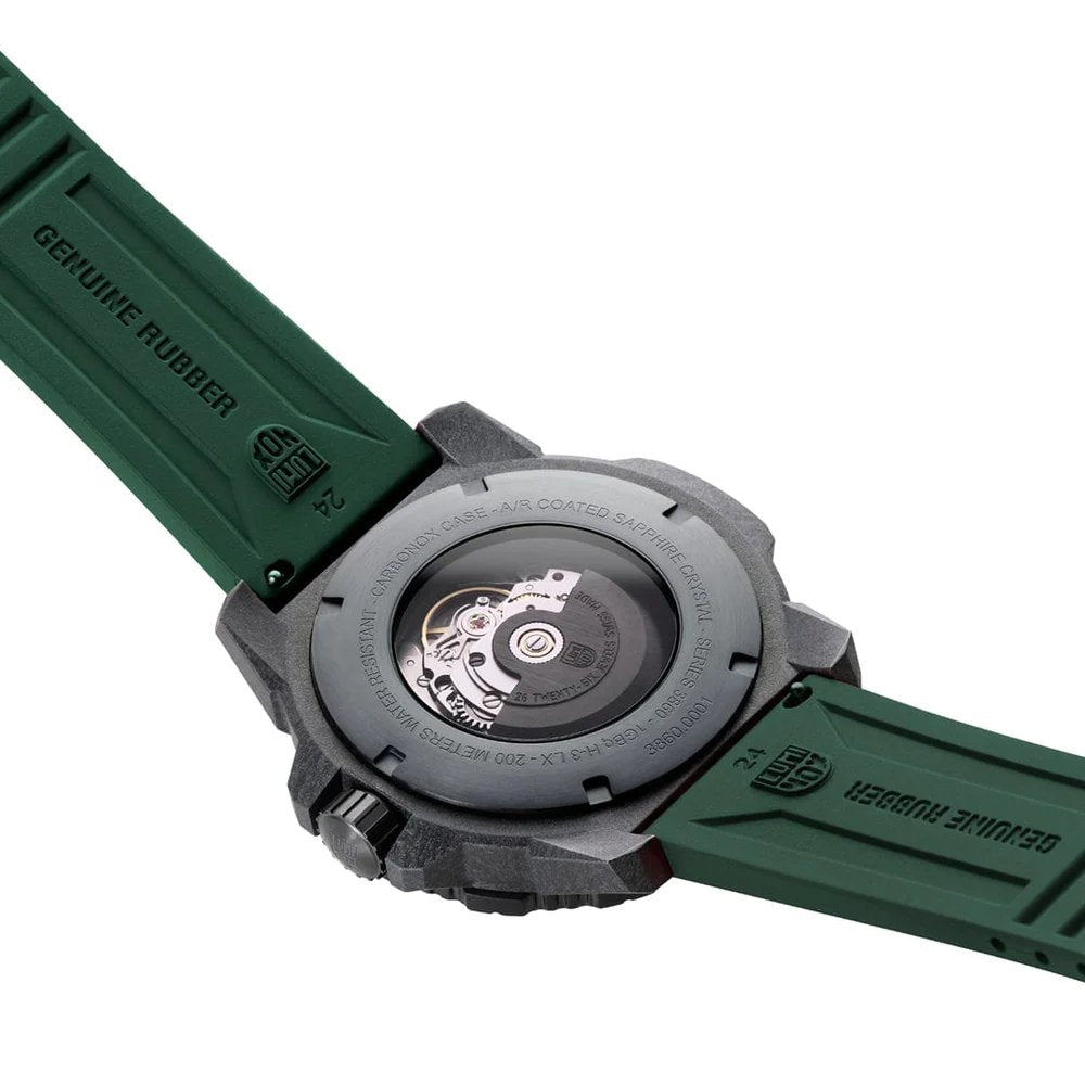 Master Carbon SEAL Black Green Automatic 45MM Watch