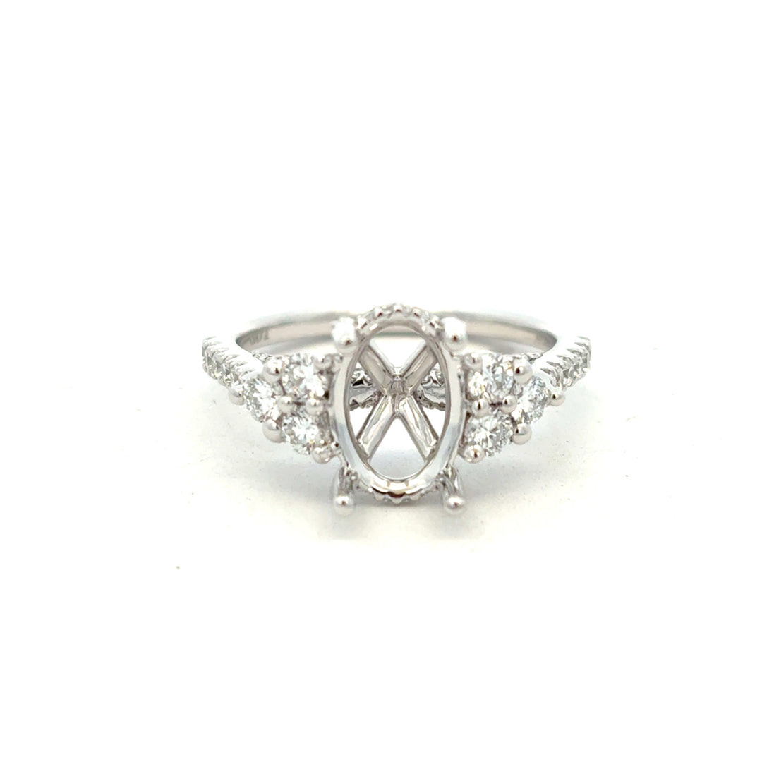 Diamond Semi-Mount Ring