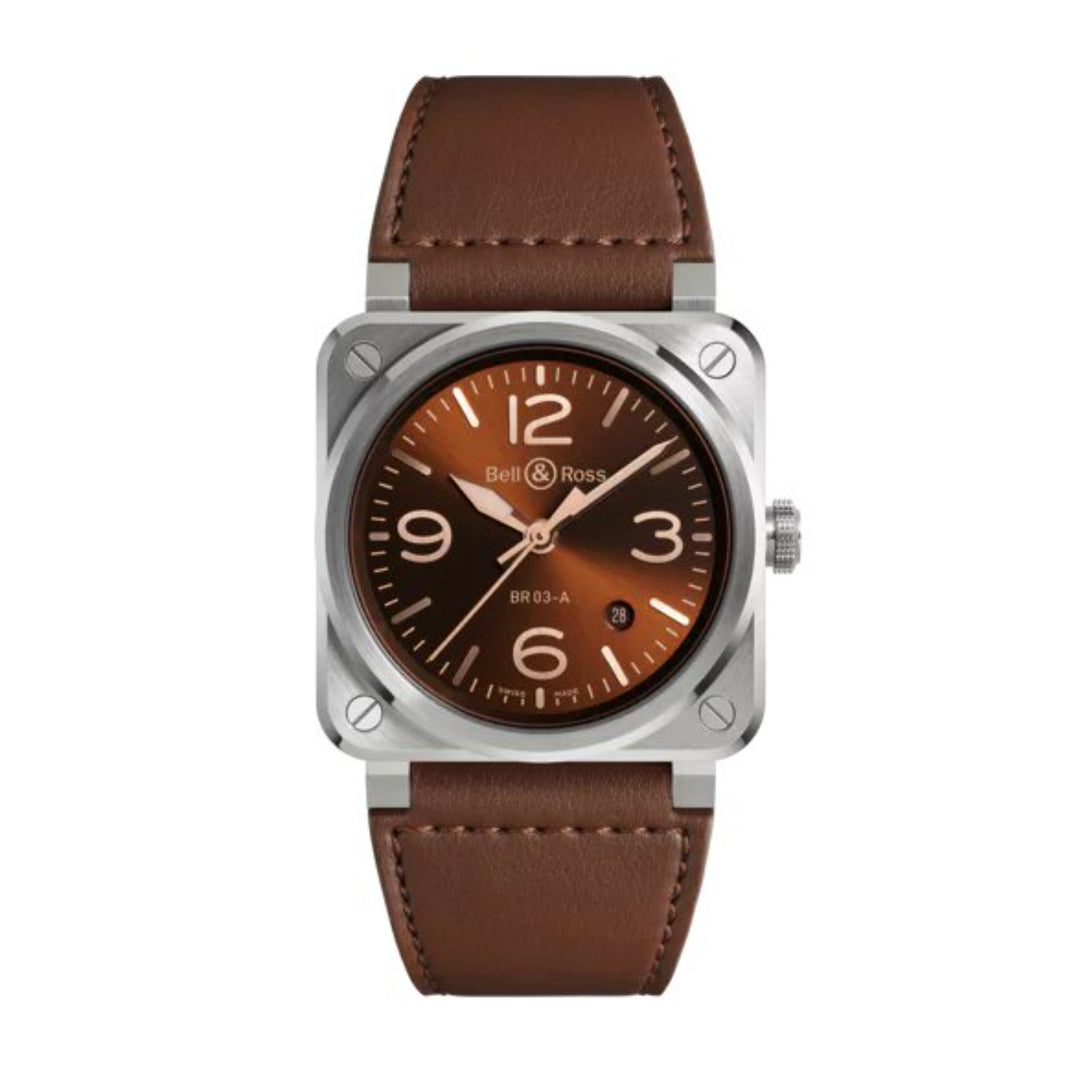 BR 03 Golden Heritage Brown Automatic 41MM Watch