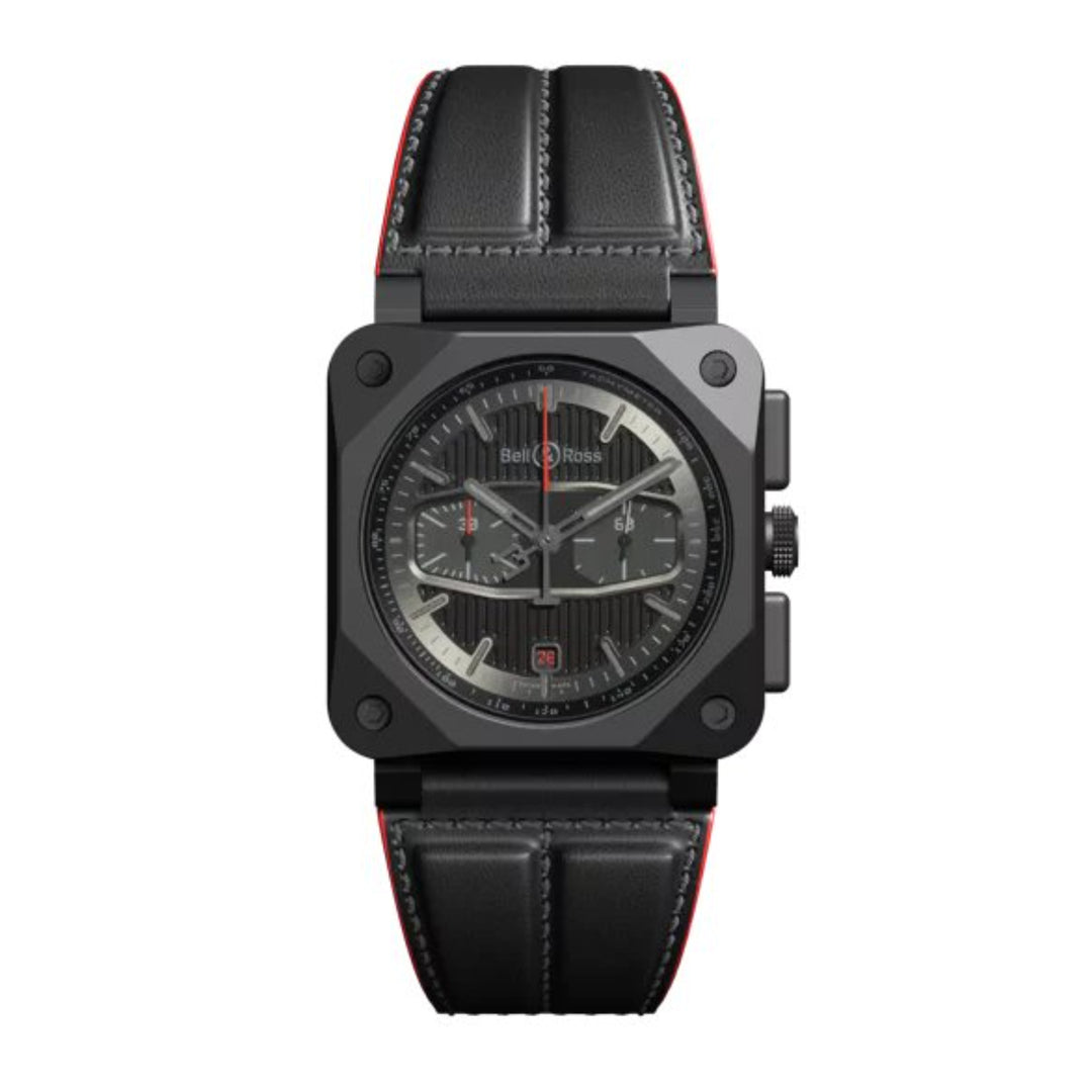 BR 03-94 Black Automatic Chronograph 42MM Watch