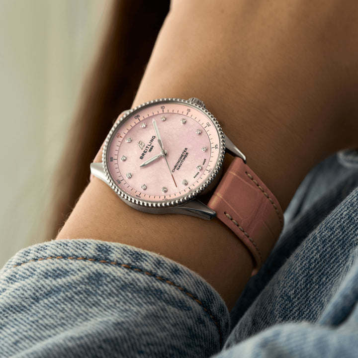 Navitimer Pink Quartz 32MM Watch