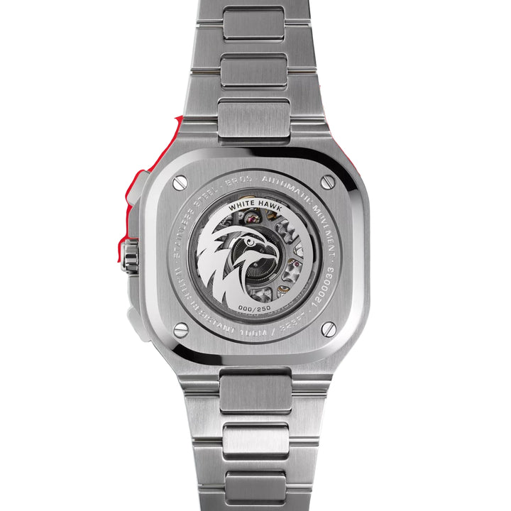 BR 05 White Hawk Automatic Chronograph 42MM Watch