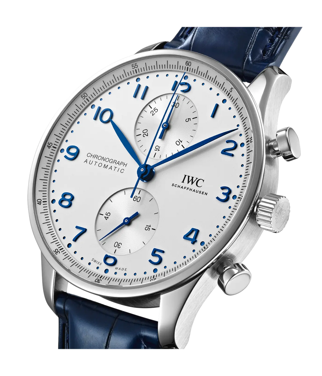 Portugieser White & Blue Automatic Chronograph 41MM Watch
