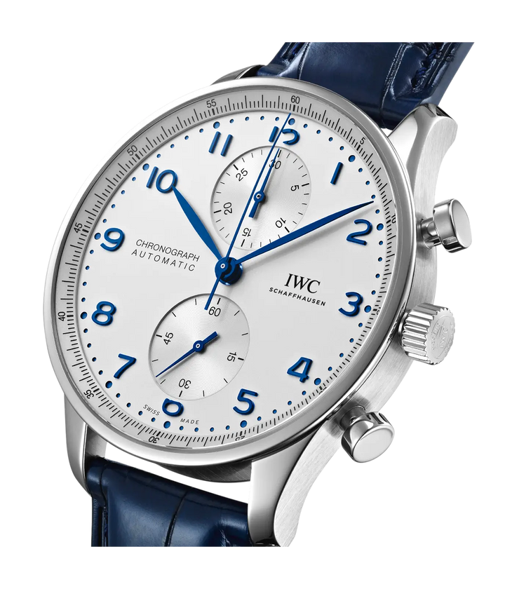 Portugieser White & Blue Automatic Chronograph 41MM Watch